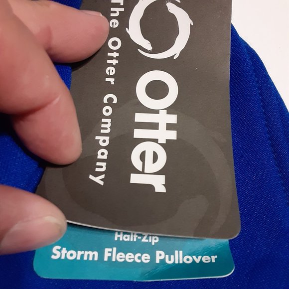 NWT Otter Men's Half Zip Storm Fleece Pullover Sweatshirt Size XL - Picture 4 of 12